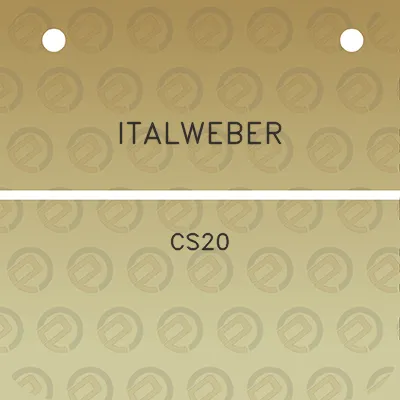 italweber-cs20