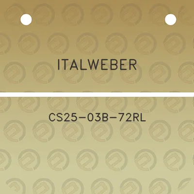 italweber-cs25-03b-72rl