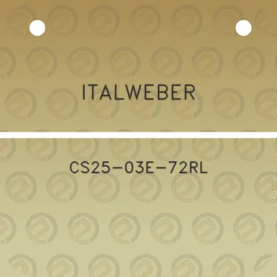 italweber-cs25-03e-72rl