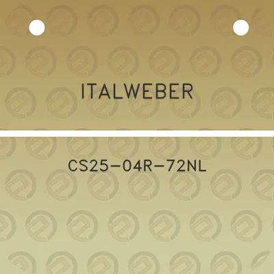 italweber-cs25-04r-72nl