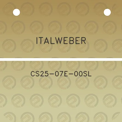 italweber-cs25-07e-00sl