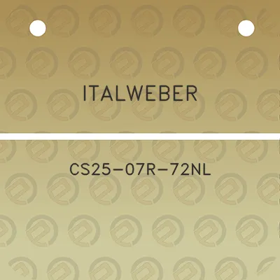 italweber-cs25-07r-72nl