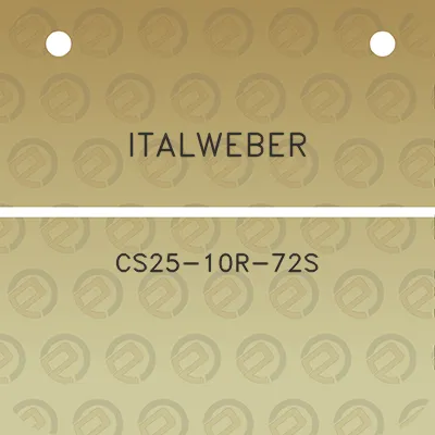 italweber-cs25-10r-72s