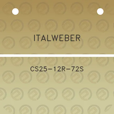 italweber-cs25-12r-72s