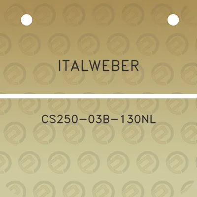 italweber-cs250-03b-130nl