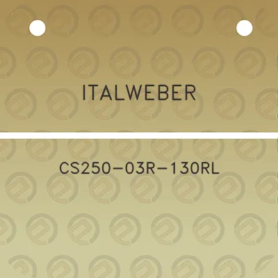 italweber-cs250-03r-130rl