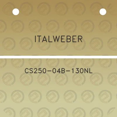 italweber-cs250-04b-130nl