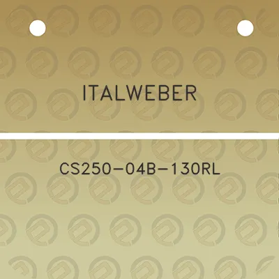 italweber-cs250-04b-130rl