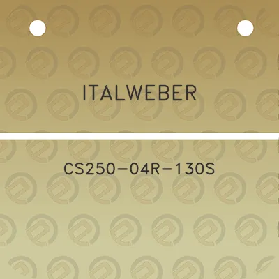 italweber-cs250-04r-130s