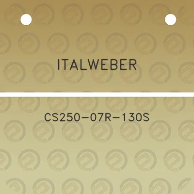 italweber-cs250-07r-130s