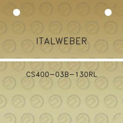 italweber-cs400-03b-130rl