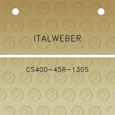 italweber-cs400-45r-130s