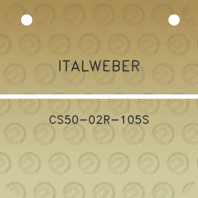 italweber-cs50-02r-105s