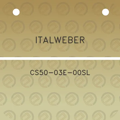 italweber-cs50-03e-00sl