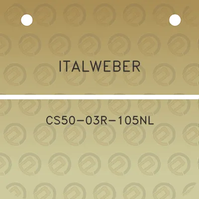 italweber-cs50-03r-105nl