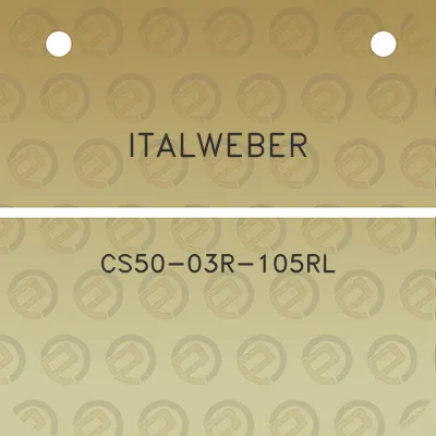 italweber-cs50-03r-105rl