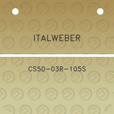 italweber-cs50-03r-105s