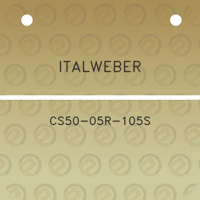 italweber-cs50-05r-105s