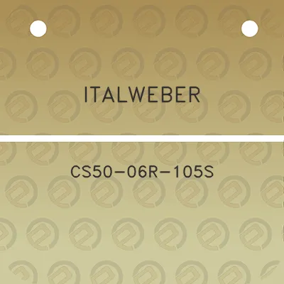 italweber-cs50-06r-105s