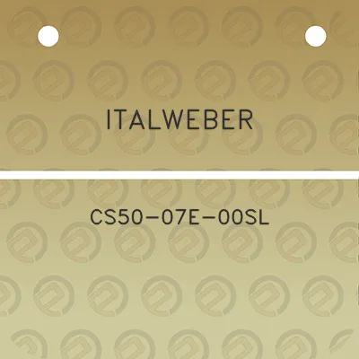 italweber-cs50-07e-00sl