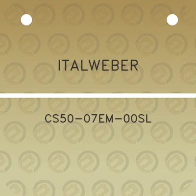 italweber-cs50-07em-00sl