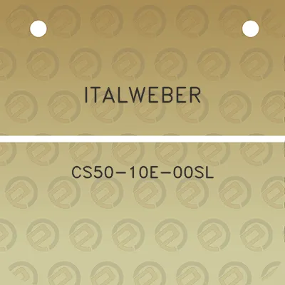 italweber-cs50-10e-00sl