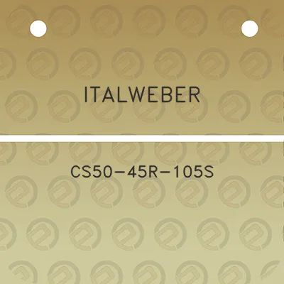 italweber-cs50-45r-105s