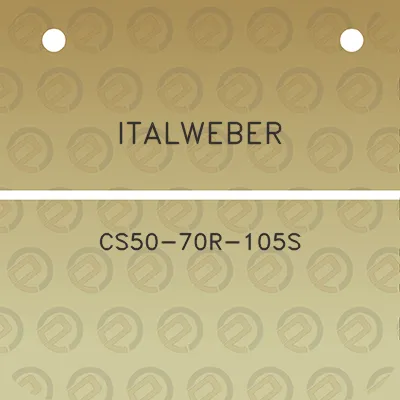 italweber-cs50-70r-105s