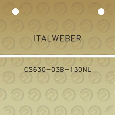 italweber-cs630-03b-130nl