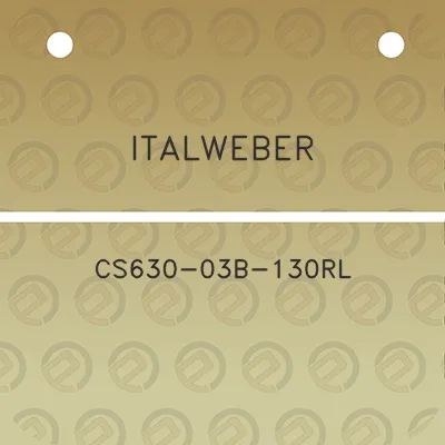 italweber-cs630-03b-130rl