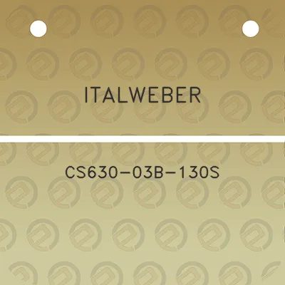 italweber-cs630-03b-130s