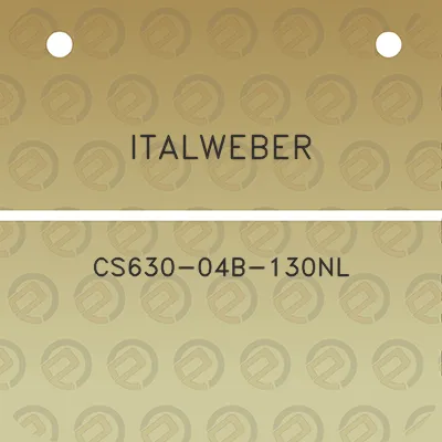 italweber-cs630-04b-130nl