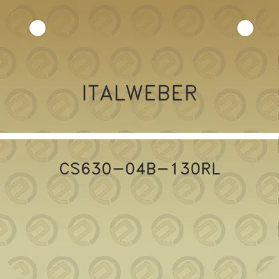 italweber-cs630-04b-130rl