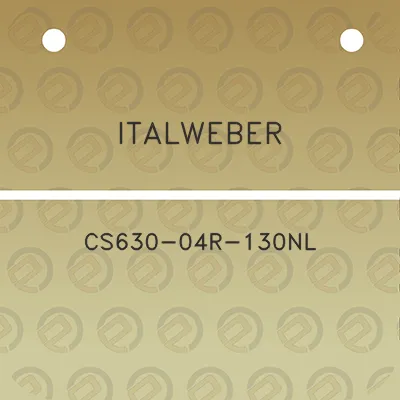 italweber-cs630-04r-130nl