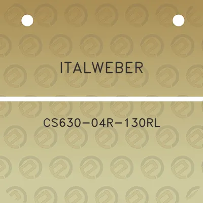 italweber-cs630-04r-130rl