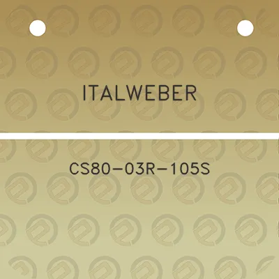 italweber-cs80-03r-105s