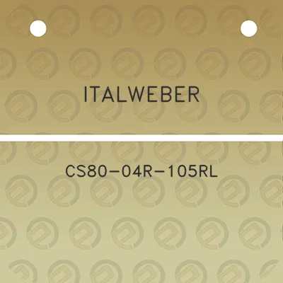 italweber-cs80-04r-105rl