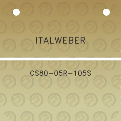 italweber-cs80-05r-105s