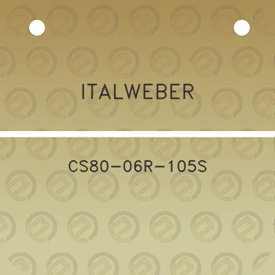 italweber-cs80-06r-105s