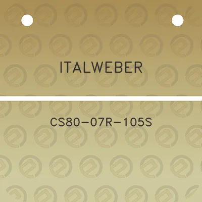 italweber-cs80-07r-105s