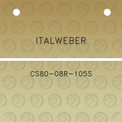 italweber-cs80-08r-105s