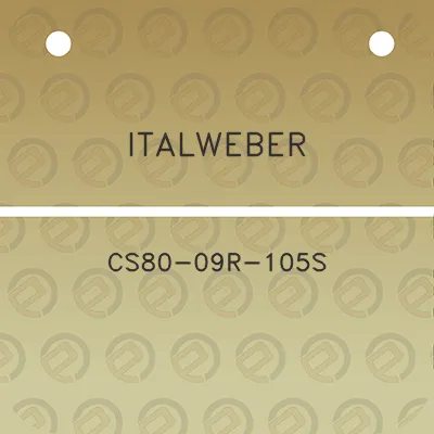 italweber-cs80-09r-105s