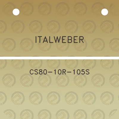 italweber-cs80-10r-105s