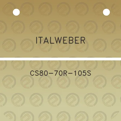 italweber-cs80-70r-105s