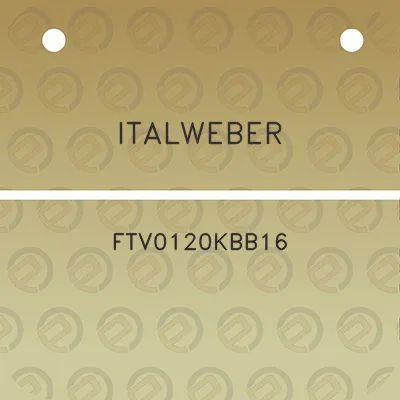 italweber-ftv0120kbb16