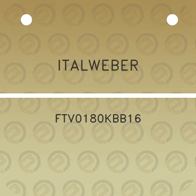 italweber-ftv0180kbb16