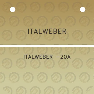 italweber-italweber-20a