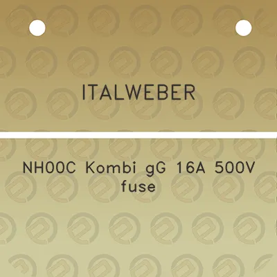 italweber-nh00c-kombi-gg-16a-500v-fuse