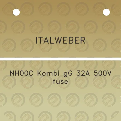 italweber-nh00c-kombi-gg-32a-500v-fuse