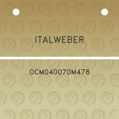 italweber-ocm040070m478